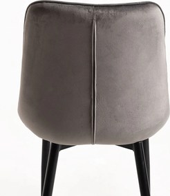 Zestaw 4 Krzese Cade Aksamitne