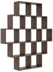 Regał otwarty wiszący lub stojący w kolorze wenge G9-K72