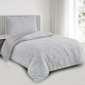Pościel żakardowa Colorado szary, 140 x 200 cm, 70 x 90 cm