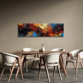 Obraz - Tekstura koloru (170x50 cm)