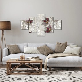 Obraz - Kwiaty dekoracyjne (125x70 cm)
