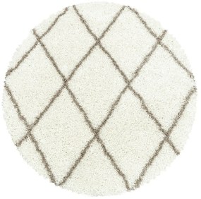Kremowy okrągły dywan ø 200 cm Alvor – Ayyildiz Carpets