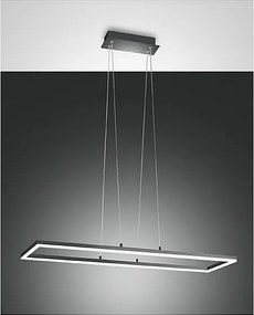 Lampa sufitowa wisząca LED BARD 52W Antracyt 3394-43-282 Fabas Luce