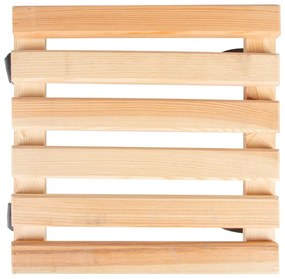 Drewniany kwietnik na kółkach (wysokość 8 cm) Indoor &amp; Outdoor – Esschert Design