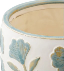 Ceramiczna ręcznie wykonana osłonka na doniczkę na zioła ø 22,5 cm – House Nordic