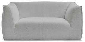 Jasnoszara sofa z materiału bouclé 170 cm Giorgia – Bobochic Paris