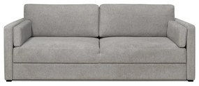 Szara sofa rozkładana 218 cm Resmo – Scandic