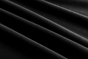 Ciemnoszara zaciemniająca zasłona VELVET 140x250 cm Zawieszanie: Metalowe pierścienie