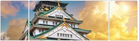 Obraz - Zamek Osaka (170x50 cm)