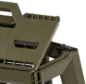 Keeeper Składane krzesełko ogrodowe Tom Olive