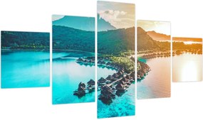 Obraz - Bora Bora (125x70 cm)