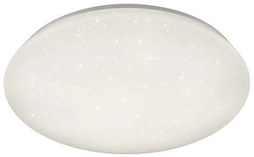 Biała lampa sufitowa LED Trio Potz, średnica 50 cm