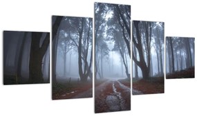 Obraz - W deszczowy dzień (125x70 cm)