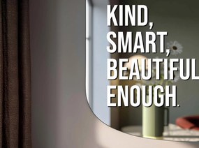 Naklejka na lustro S23 – You are kind, smart, beautiful, enough.
