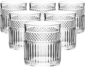 Altom Zestaw niskich szklanek Greta 330 ml, 6 szt., S