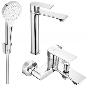 Mexen Royo R05 zestaw wannowy, chrom - 72213R05-00
