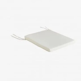 Poduszka Na Krzesło Z Poliestru Elton Gardenia Biel - Sklum