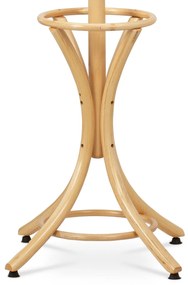 Drewniany masywny wieszak naturalny, 186 cm