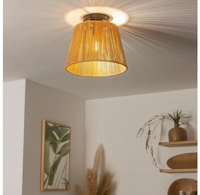 Brilagi - LED Przysufitowy żyrandol CERIA BOHO 1xE27/40W/230V Ø 28 cm brązowy