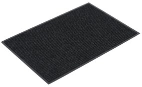 Trwała mata wejściowa z PVC 1+1 GRATIS, dywanowa, 90 x150 cm, czarna