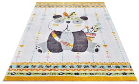 Kremowy dywan dziecięcy 160x235 cm Panda – Hanse Home
