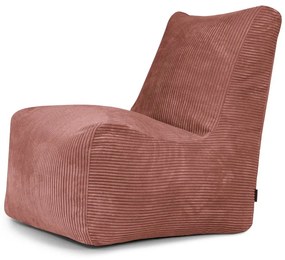 Ceglasty sztruksowy worek do siedzenia Seat Lounge – SLOWDOWN