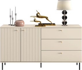 Komoda z szafką i szufladami Sophie 04, kaszmir