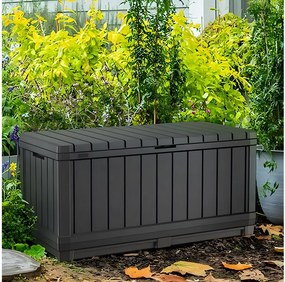 Skrzynia ogrodowa Keter Kentwood 350L, grafit