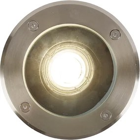 Inteligentny podświetlany punkt naziemny ze stali nierdzewnej w tym WiFi GU10 IP65 - Delux