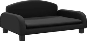 Czarna minimalistyczna sofa dla dzieci G3-B15