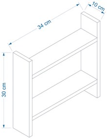 Półka kuchenna Denver Sapphire Oak