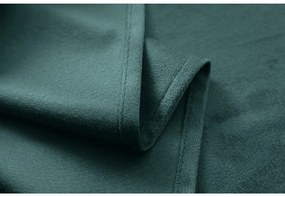 Zasłona zaciemniająca VELVET 140x250 cm, turkusowa Zawieszanie: Taśma z wiązaniami