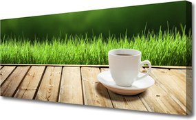 Obraz canvas Chwila Relaksu w Ogrodzie