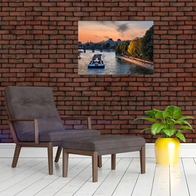 Obraz - statek na rejsie widokowym (70x50 cm)