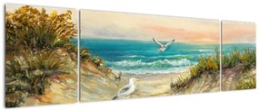 Obraz - Piaszczysta plaża (170x50 cm)