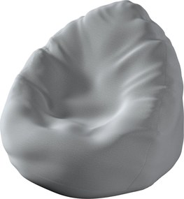Worek do siedzenia kolor szary tkanina welwetowa