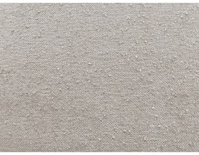 Beżowy podnóżek z materiału bouclé Everest – Bobochic Paris