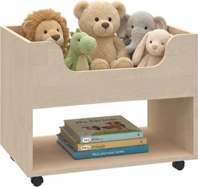 Szafka przedszkolna modułowa do kącika zabaw Smart na kółkach, index KG-SZM-1P