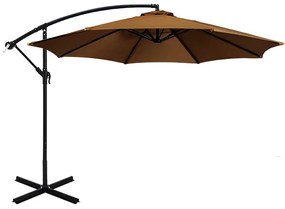 Parasol ogrodowy, wiszący, 2,7 m - dostępny w kilku kolorach-khaki