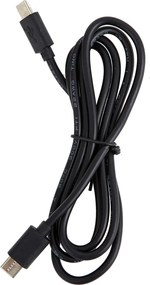 Nowoczesna lampa podłogowa czarna z wbudowaną diodą LED, 3-stopniowa, ściemnialna, ładowalna - Statler