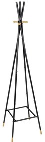 Czarny metalowy wieszak Loft – Wenko