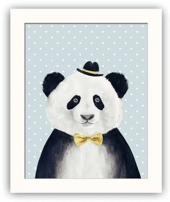Obraz dekoracyjny Panda, 28,5x23,5 cm