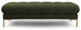 Zielona tapicerowana ławka Bali – Cosmopolitan Design
