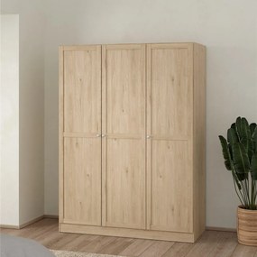 Trzydrzwiowa szafa prowansalska Billund jackson hickory