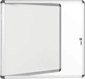 Gablota wewnętrzna z białą powierzchnią magnetyczną, 720 x 674 mm