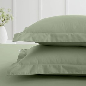 Poszewki na poduszki z perkalu bawełnianego zestaw 2 szt. 50x75 cm Cotton Percale – Bianca