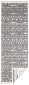 Szaro-kremowy chodnik odpowiedni na zewnątrz NORTHRUGS Kuba, 250x80 cm