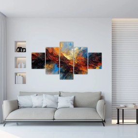 Obraz - Tekstura koloru (125x70 cm)