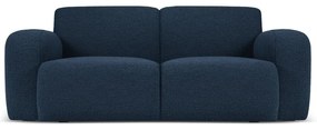 Ciemnoniebieska sofa z materiału bouclé 170 cm Molino – Micadoni Home