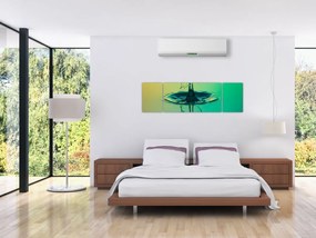 Obraz kropli wody (170x50 cm)